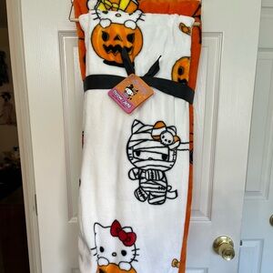 Set of 2 Hello Kitty Throw Blankets 60x70